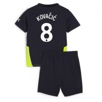 Echipament fotbal Manchester City Mateo Kovacic #8 Tricou Deplasare 2024-25 pentru copii maneca scurta (+ Pantaloni scurti)